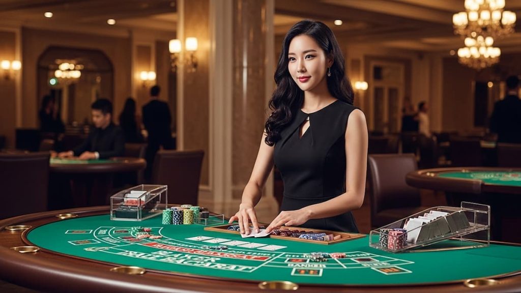 Matematika Live Baccarat