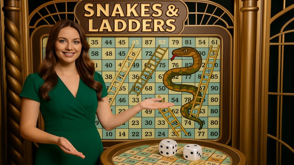 Keseruan Snake and Ladder