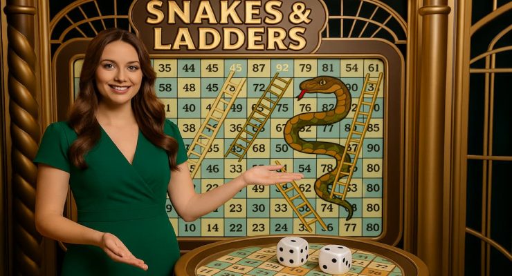Keseruan Snake and Ladder
